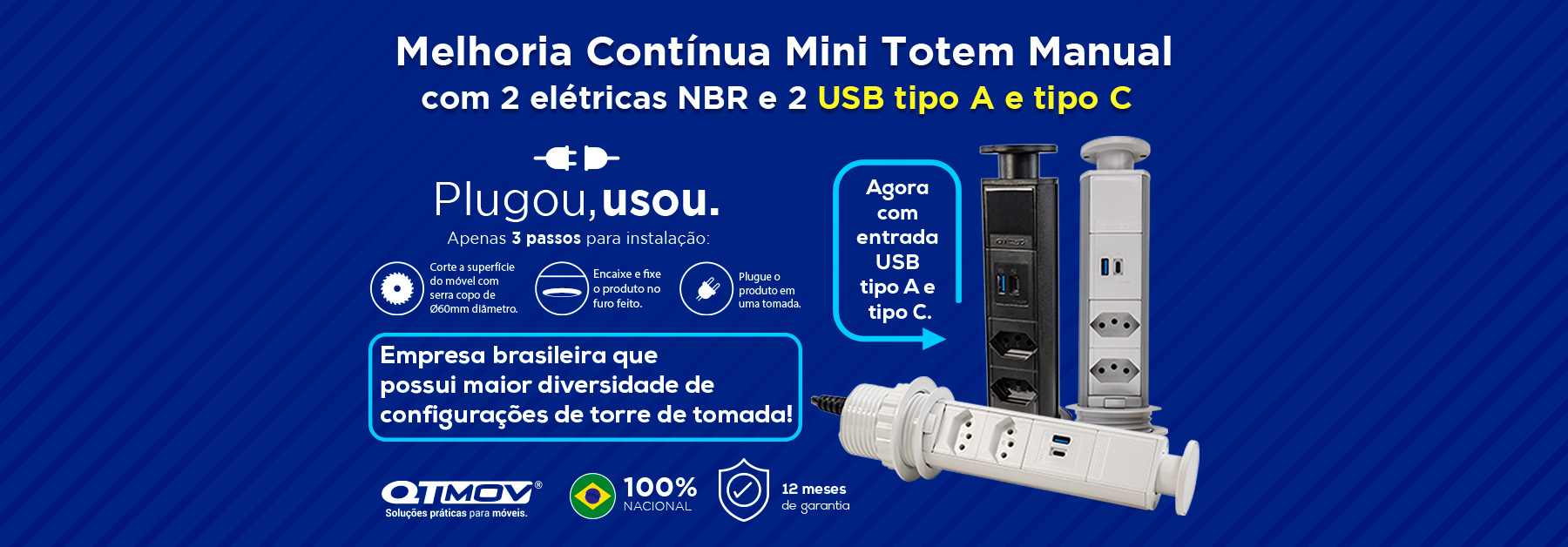 Banner Mini Totem Manual Desktop